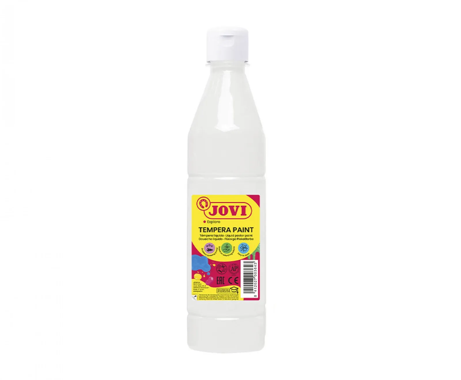 TEMPERA PAINT botella 500 ml - Blanco
