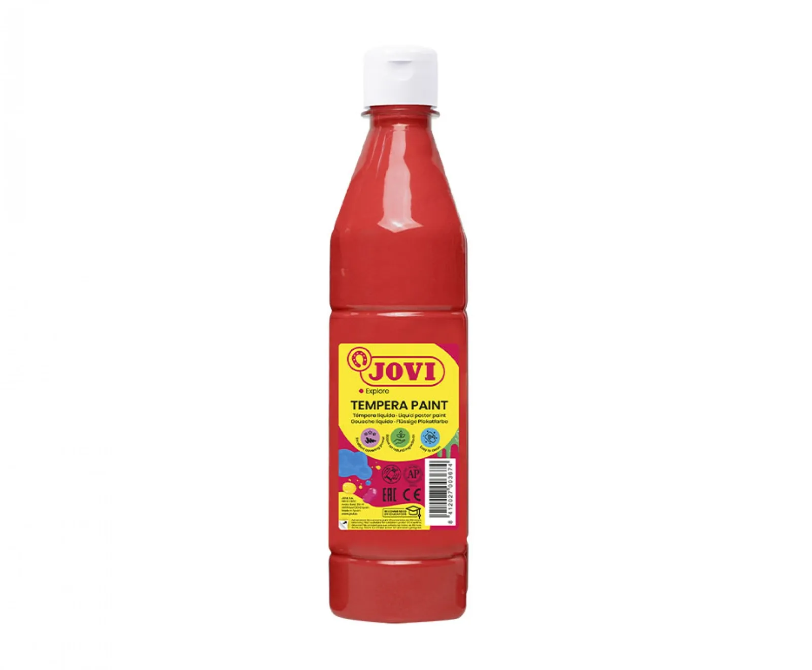 TEMPERA PAINT botella 500 ml - Bermellón