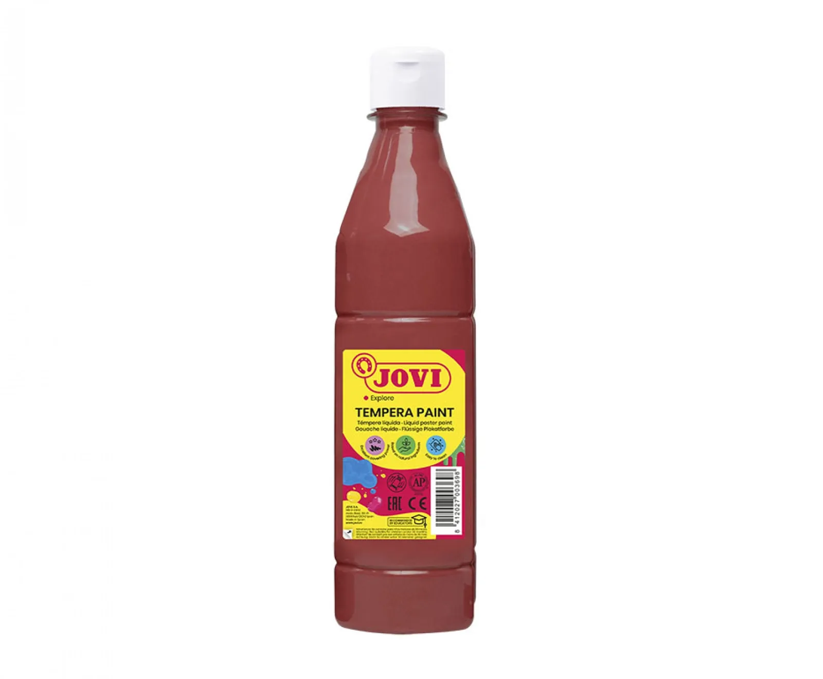 TEMPERA PAINT botella 500 ml - Marrón