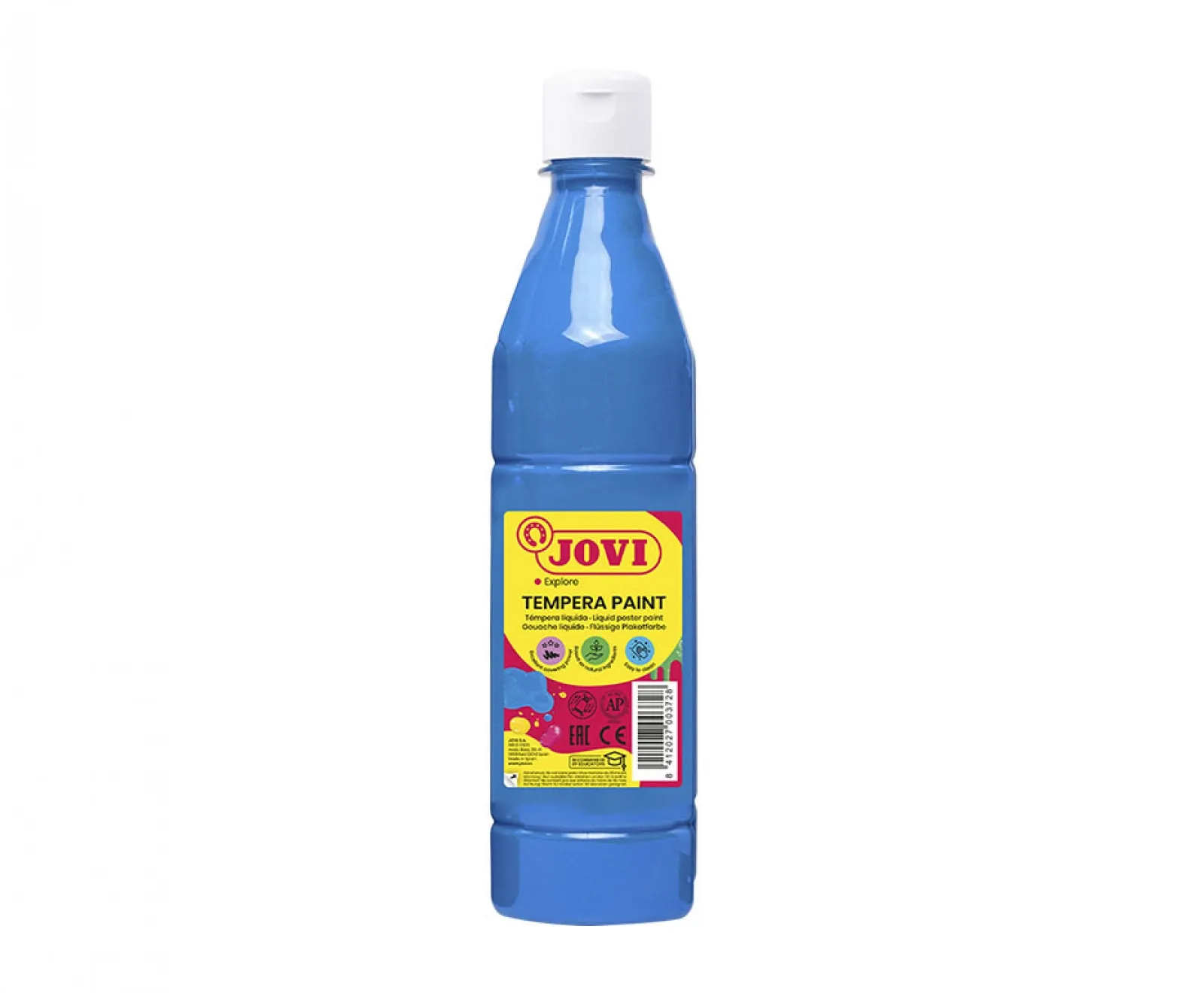 TEMPERA PAINT botella 500 ml - Azul cyan