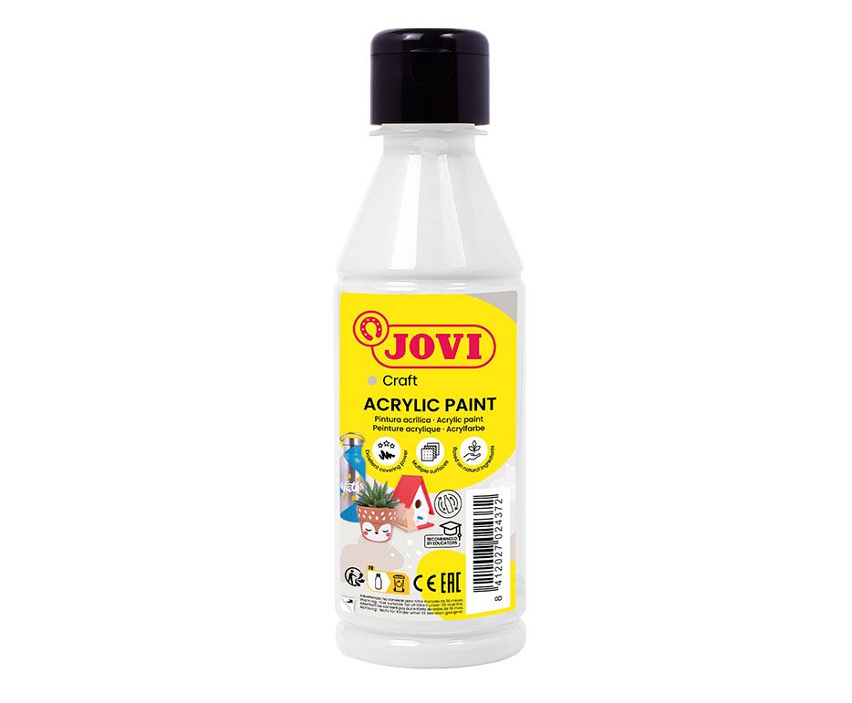	ACRYLIC PAINT botella 250 ml - Blanco
