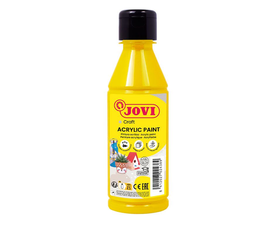 ACRYLIC PAINT botella 250 ml - Amarillo