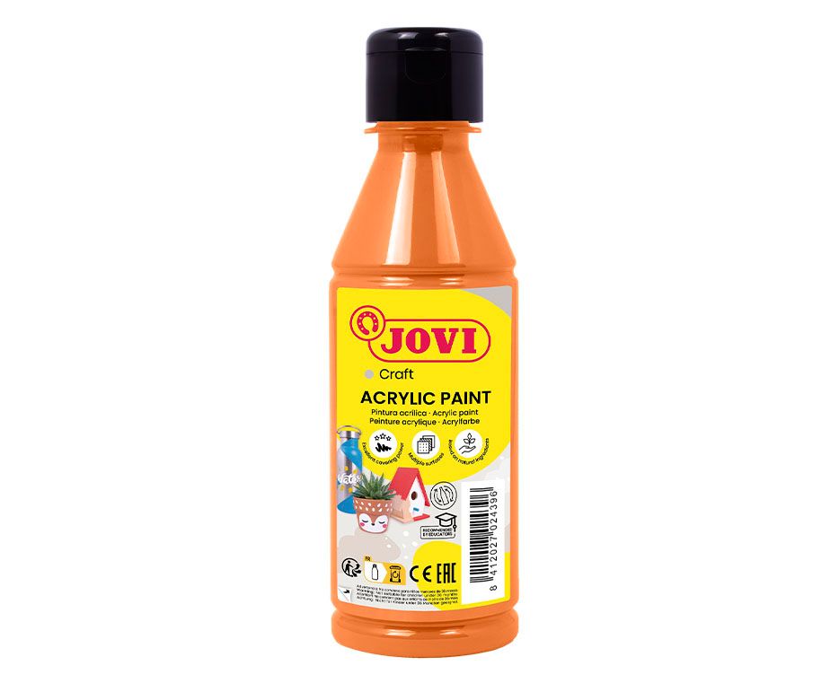 	ACRYLIC PAINT botella 250 ml - Naranja