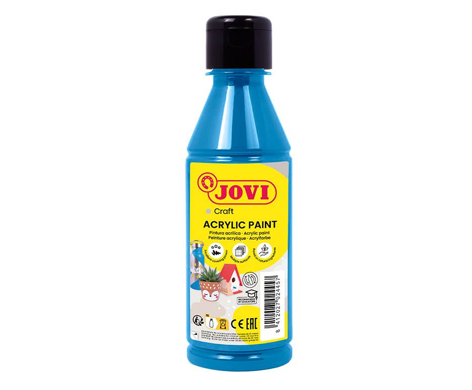 ACRYLIC PAINT botella 250 ml - Azul cyan