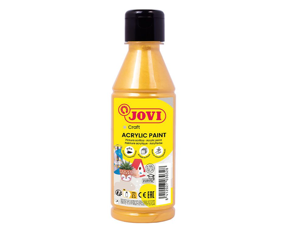 ACRYLIC PAINT botella 250 ml - Oro