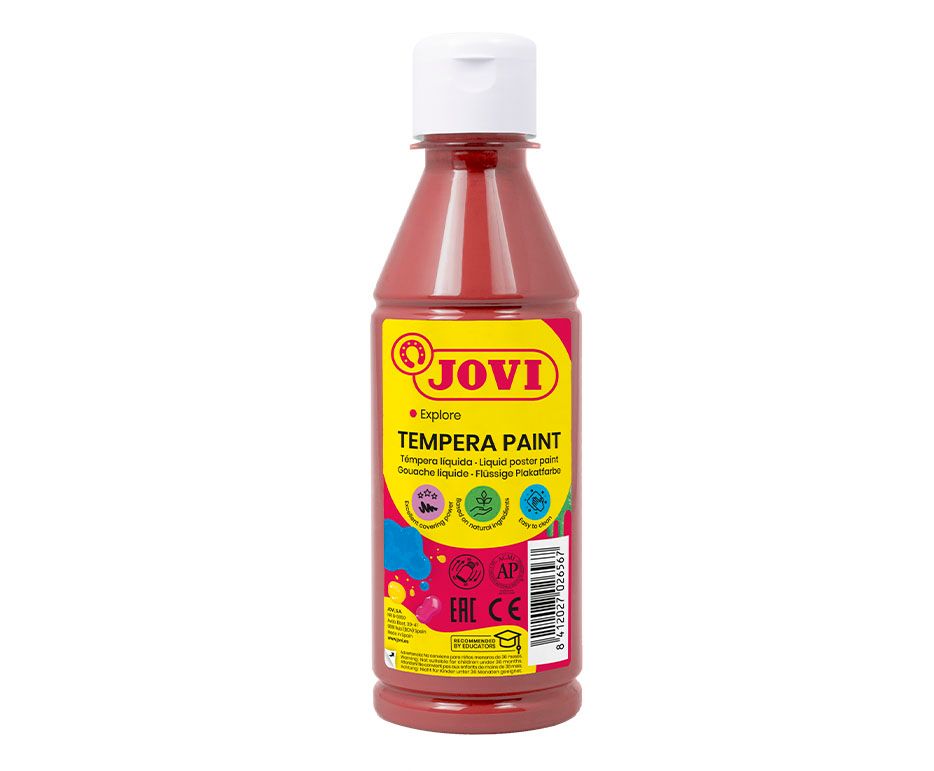 	TEMPERA PAINT botella 250 ml - Marrón
