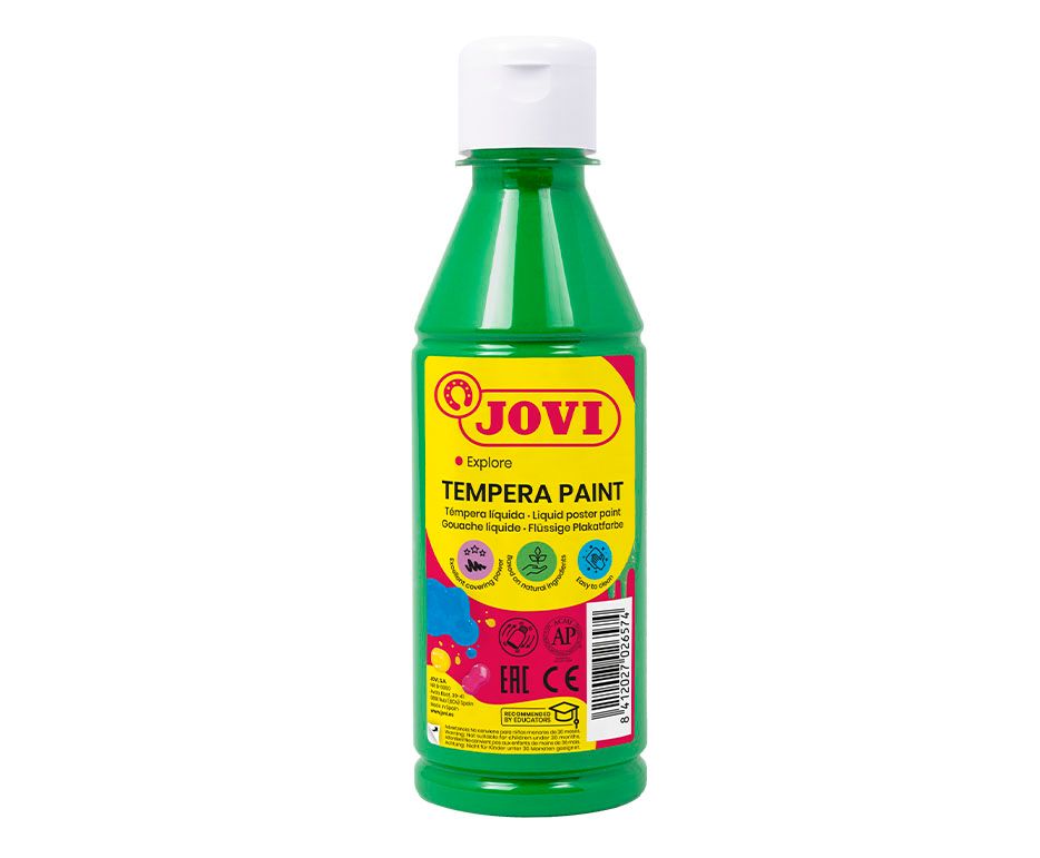 TEMPERA PAINT botella 250 ml - Verde medio