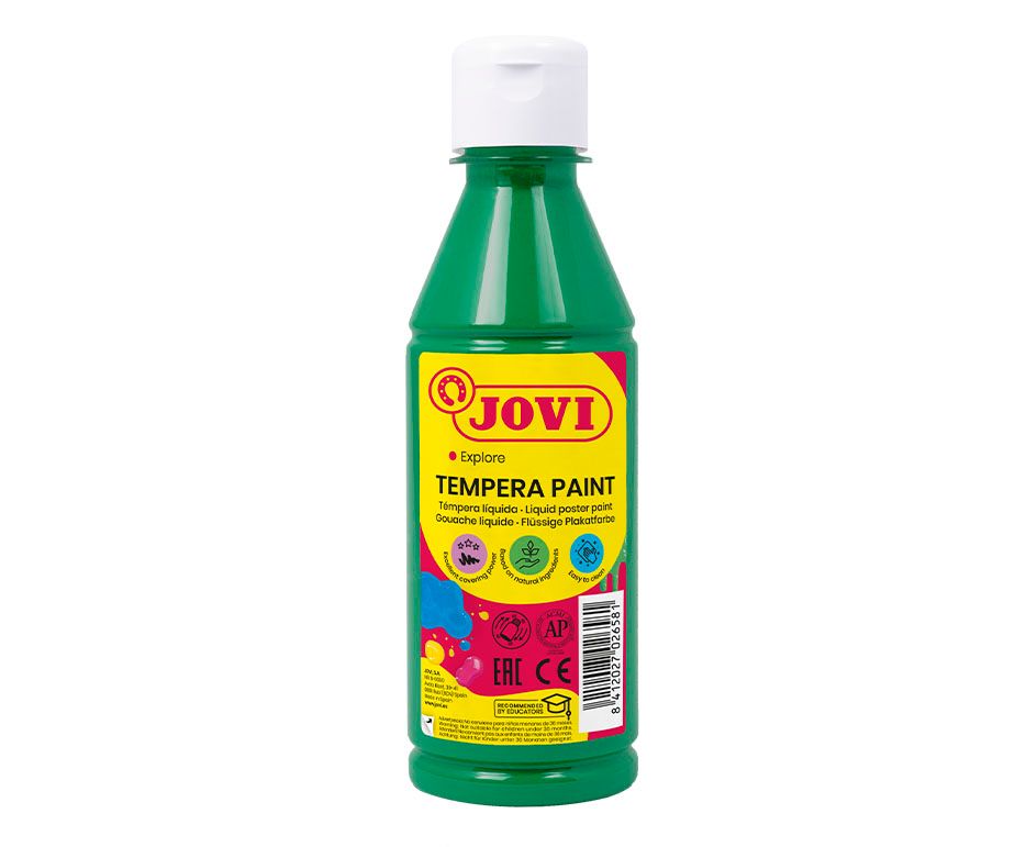 TEMPERA PAINT botella 250 ml - Verde oscuro