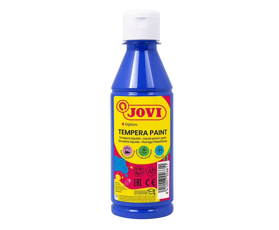 TEMPERA PAINT botella 250 ml - Azul oscuro