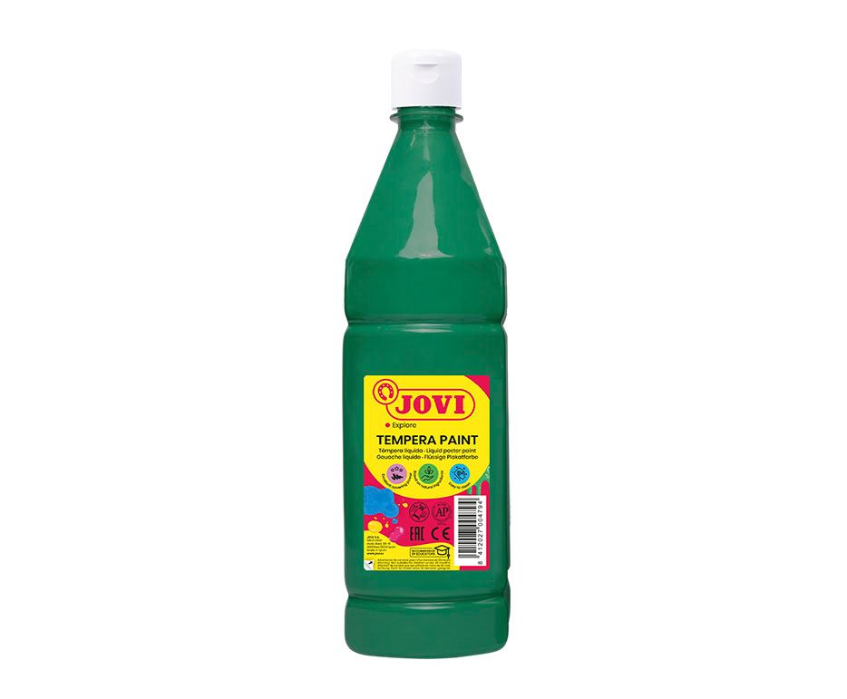 TEMPERA PAINT botella 1000 ml - Verde oscuro