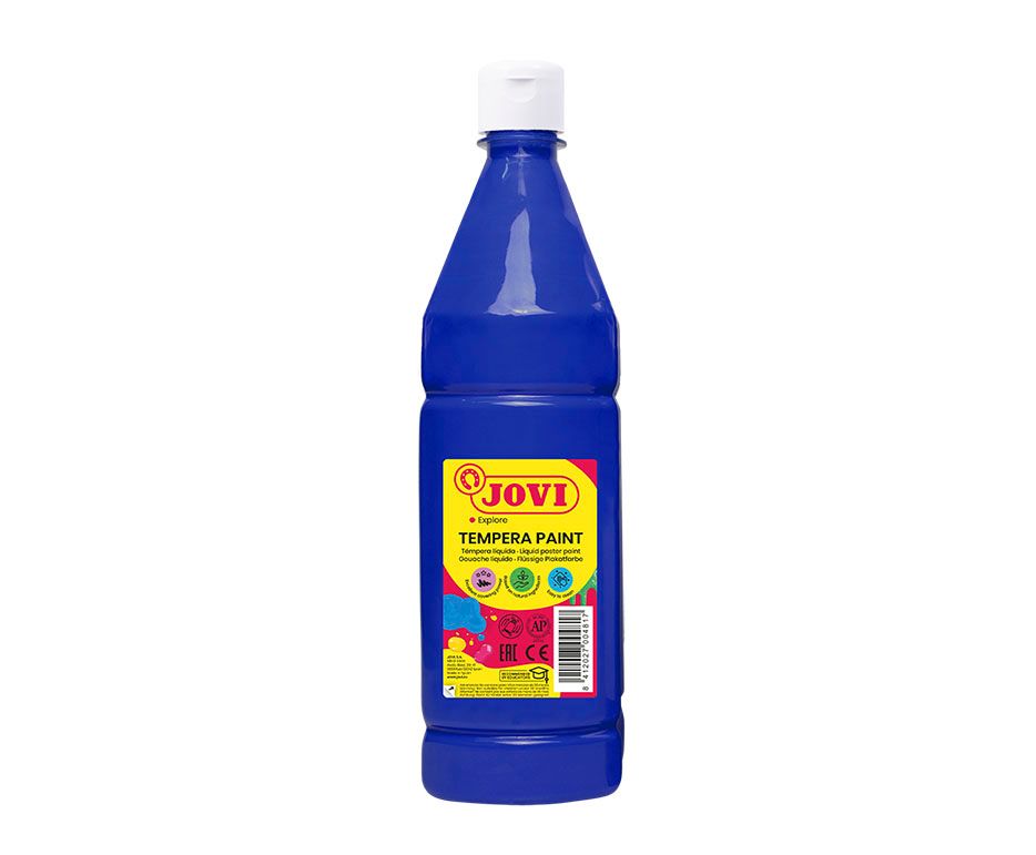 TEMPERA PAINT botella 1000 ml - Azul oscuro