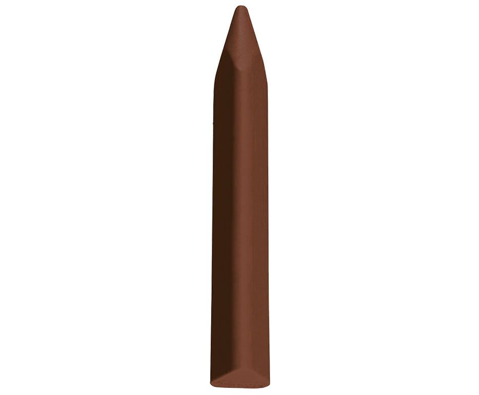 JOVICOLOR TRIWAX Estuche 12 ceras - Marrón oscuro